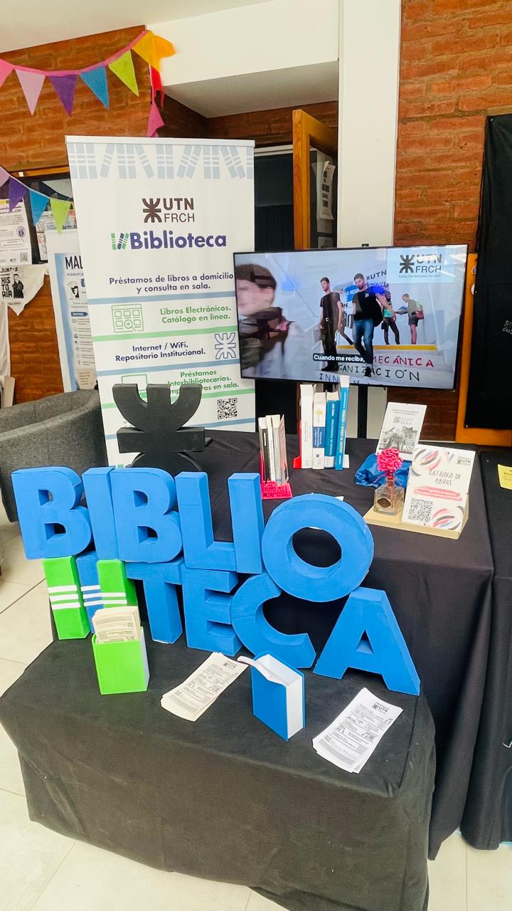 Stand Biblioteca UTN Abierta 2026